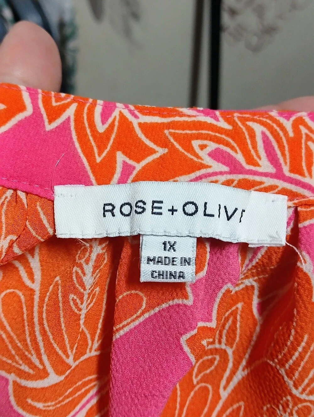 Rose & Olive bright pink